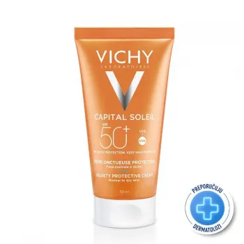 VICHY CAPITAL SOLEIL MLEKO ZA LICE I TELO SPF 50+  VEOMA VISOKA ZAŠTITA, 150 ml
