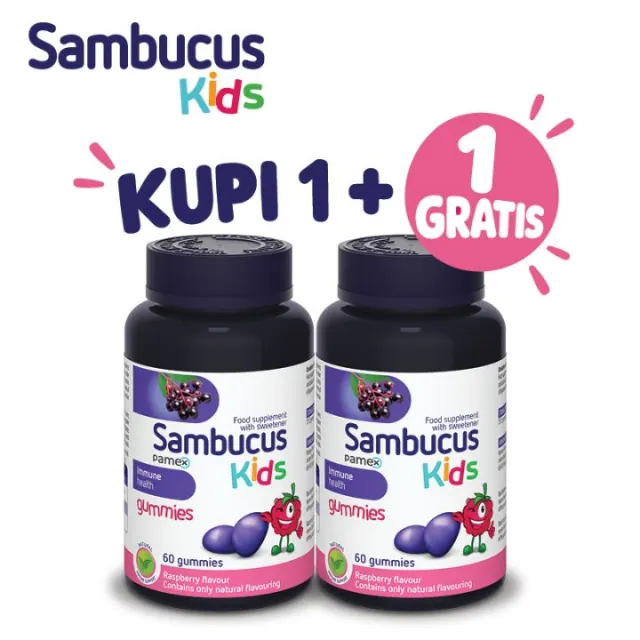 SAMBUCUS KIDS GUMENE BOMBONE A60+A60