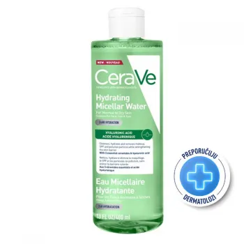CeraVe Hidratantna micelarna voda za suvu kožu 400 ml