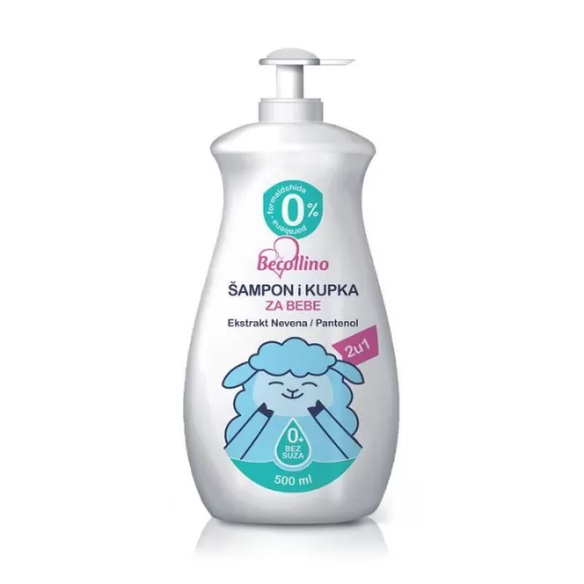 BECOLLINO 2U1 ŠAMPON I KUPKA 500ML