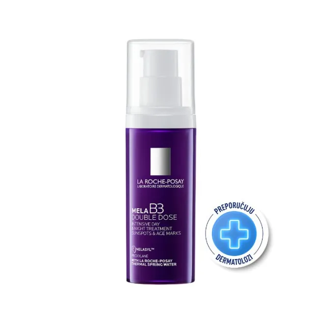 La Roche-Posay Double Dose Mela B3 Intenzivni tretman protiv fleka od sunca i znakova starenja 40 ml