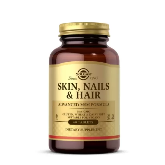 SOLGAR SKIN,NAILS AND HAIR TABLETE A60