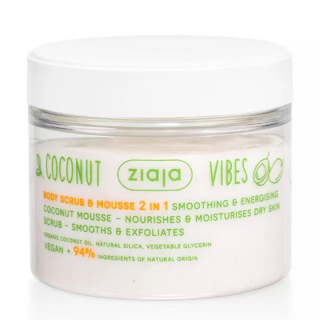 ZIAJA PILING I PENA ZA TELO 2U1 COCONUT VIBES 270ML