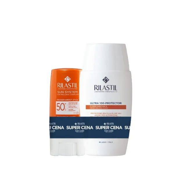 RILASTIL SUN PROMO ULTRA100 PROTECTOR 50ML+RILASTIL SUN STIK SPF50 8,5ML