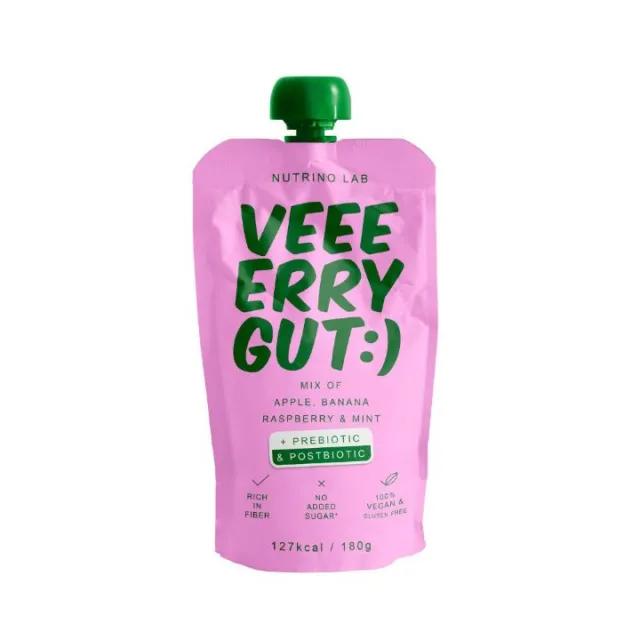 NUTRINO LAB VERRY GUT :) POUCH MIX JABUKA. BANANA, MALINA I MENTA 180G