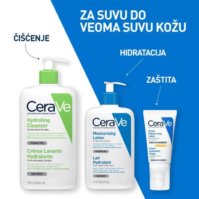 CERAVE HIDRANTNI LOSION ZA SUVU DO VRLO SUVU KOŽU 1000ML