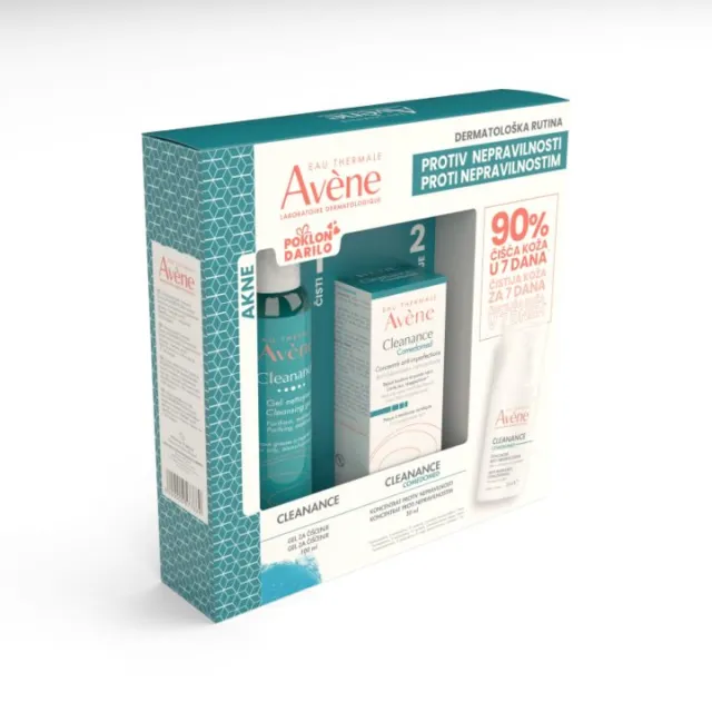 AVENE PROMO CLEANANCE COMEDOMED KONCENTRAT+GRATIS CLEANANCE GEL