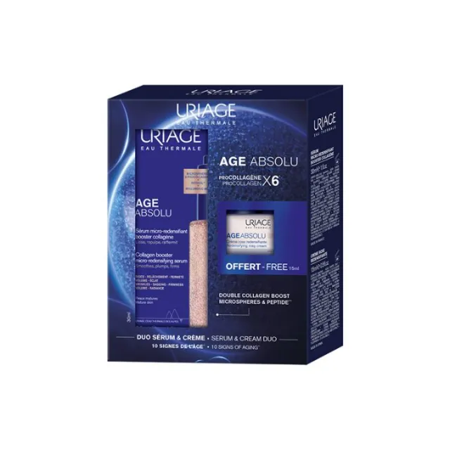 URIAGE AGE ABSOLU SERUM 30ML + KREMA 15ML