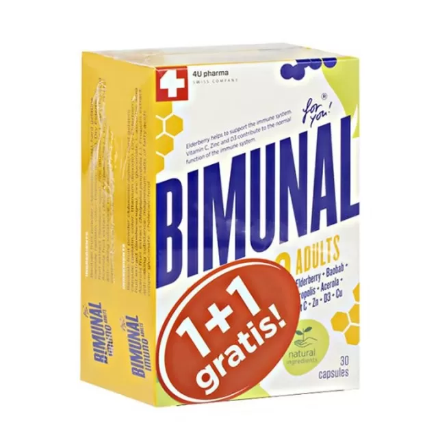 BIMUNAL IMUNO ADULTS KAPSULE 1+1 GRATIS