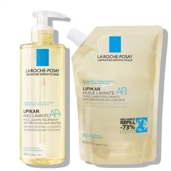 La Roche-Posay LIPIKAR ulje + eko refil za suvu kožu sklonu atopiji (čišćenje)
