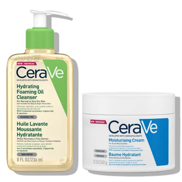 CeraVe Dnevni protokol za veoma suvu kožu tela sklonu atopiji (čišćenje i nega)