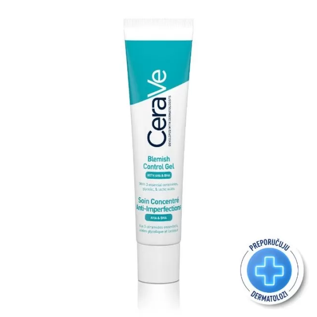 CERAVE BLEMISH CONTROL GEL ZA KOŽU SKLONU NEPRAVILNOSTIMA 40ML