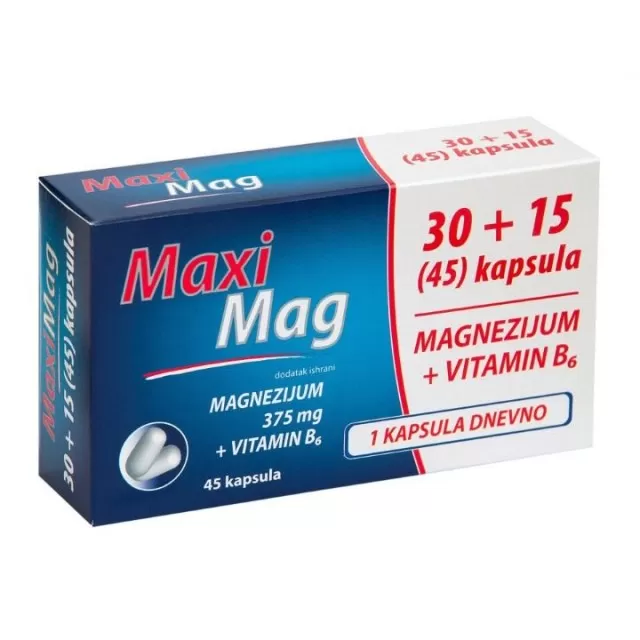 MAXI MAG 375MG KAPSULE A45