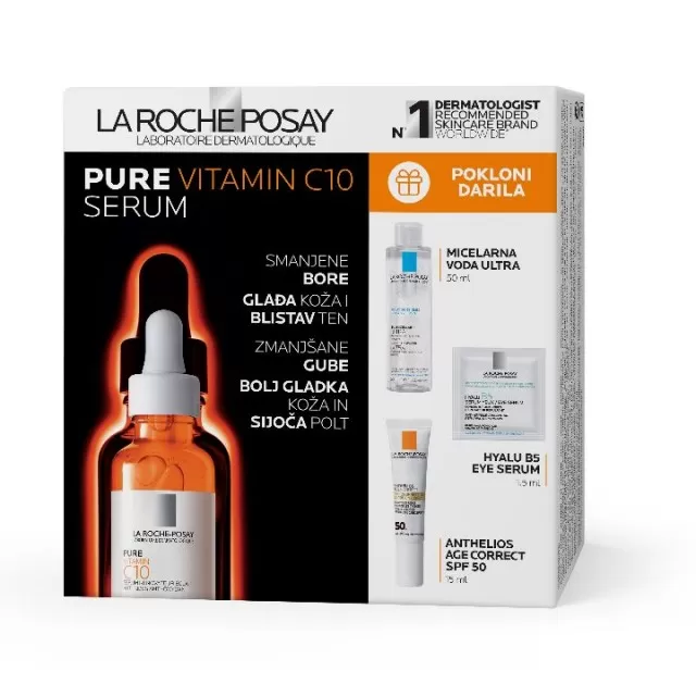 La Roche-Posay PROMO Vitamin C10 rutina za blistavu kožu i smanjenje bora