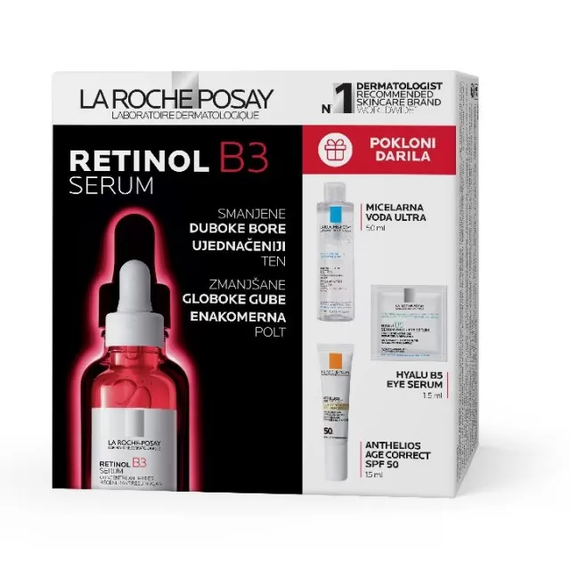 La Roche-Posay PROMO Retinol B3 rutina za ujednačeniji ten i smanjenje bora