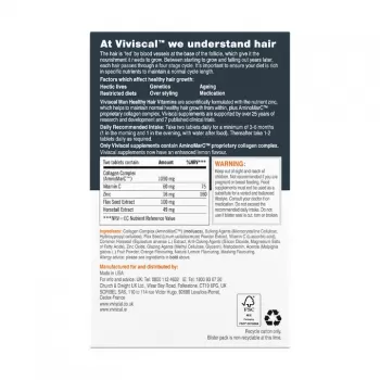 VIVISCAL MAN SUPLEMENT ZA KOSU TABLETE A60