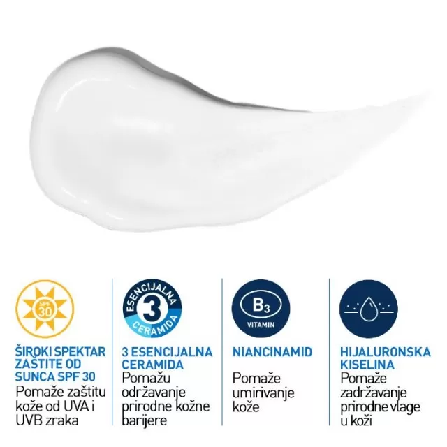 CeraVe Hidratantna nega za lice za normalnu do suvu kožu SPF30, 52 ml