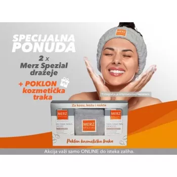MERZ SPEZIAL DRAŽEJE PROMO DUO PACK + POKLON KOZMETIČKA TRAKA