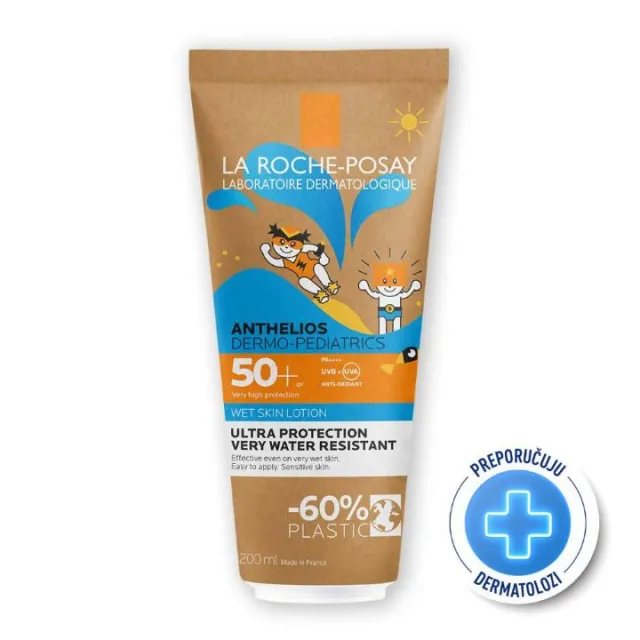 LA ROCHE-POSAY SUN Dermo-Pediatrics Wet skin ECO PAPER tube SPF50+ 200ml