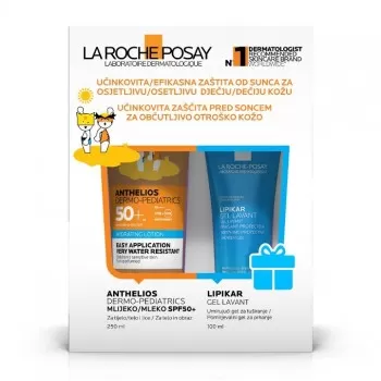 LA ROCHE-POSAY PROMO SUN ANTHELIOS BABY MLEKO + POKLON SINDET ZA PRANJE