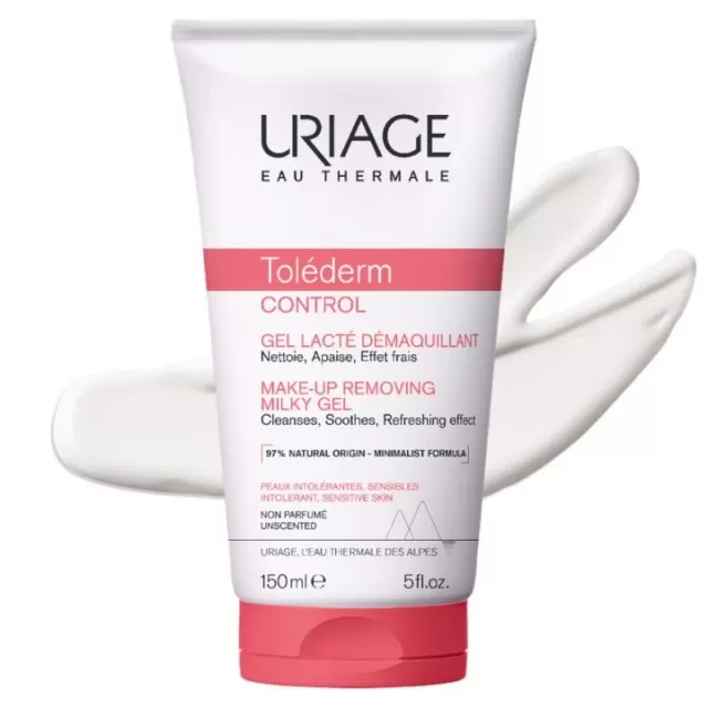 URIAGE TOLEDERM MLEČNI GEL ZA SKIDANJE ŠMINKE 150ML