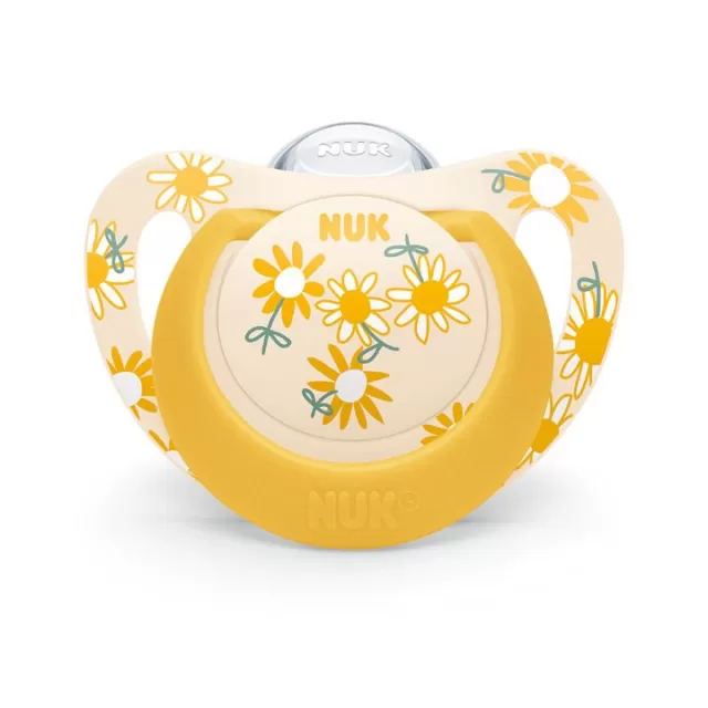 NUK VARALICA SILIKON U KUTIJI STAR 6-18M