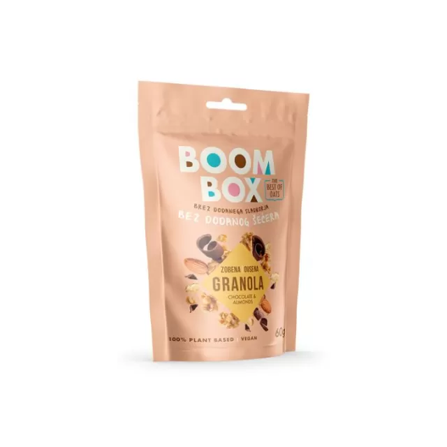 BOOM BOX OVSENA KAŠA GRANOLA ČOKOLADA 60G
