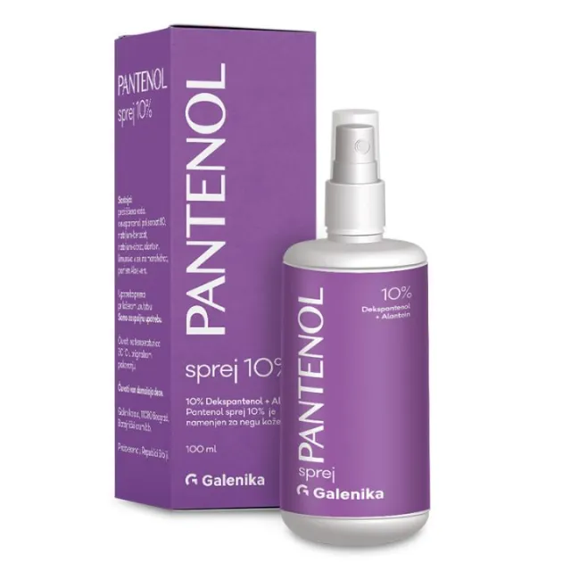 PANTENOL SPREJ 10% 100ML
