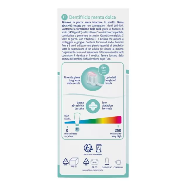 CHICCO PASTA ZA ZUBE NANA 6GOD+ 50ML