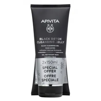 APIVITA PROMO CRNI DETOX GEL 2x150ML