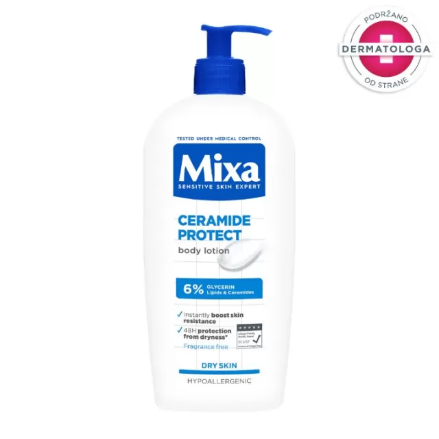 MIXA CERAMIDE PROTECT 6% LOSION ZA TELO 400ML