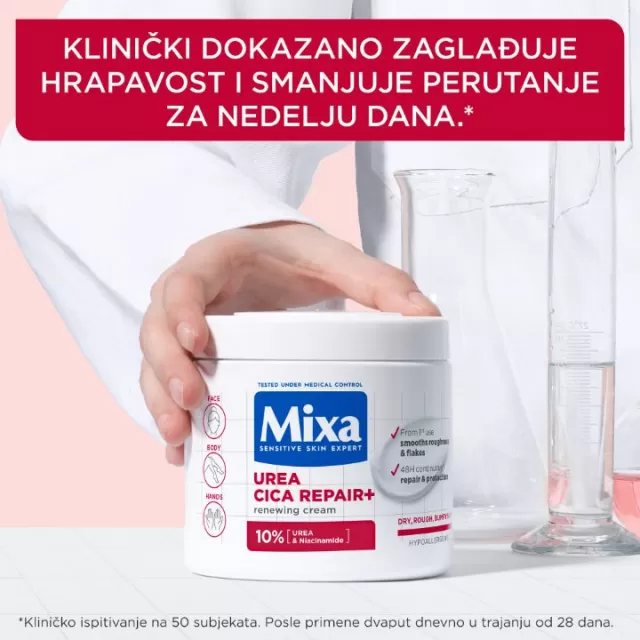 MIXA UREA CICA REPAIR+ 10% KREMA 400ML