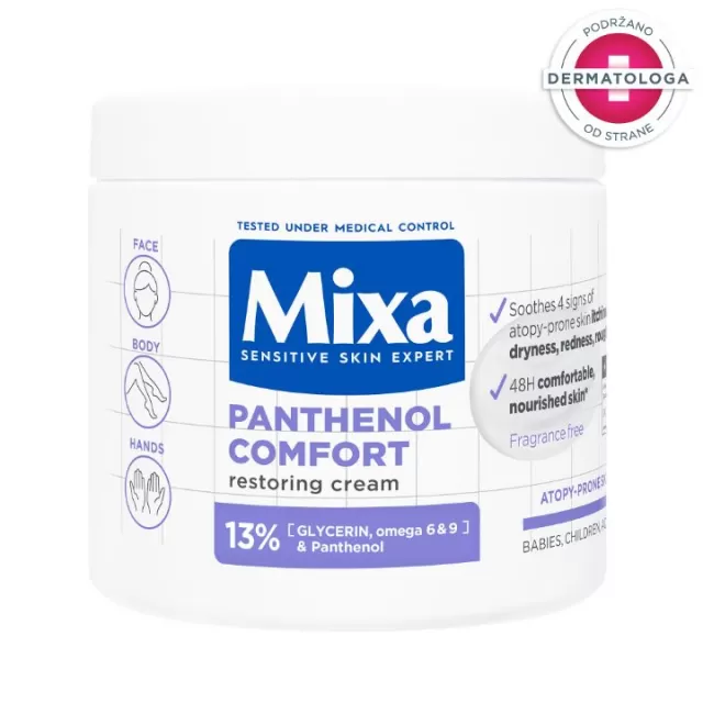 MIXA PANTHENOL COMFORT 13% KREMA 400ML