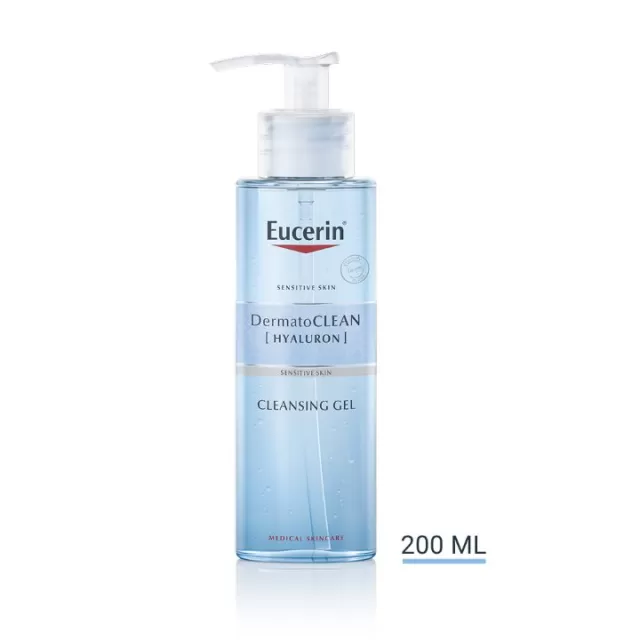 EUCERIN DERMATOCLEAN MATIRAJUĆI GEL ZA ČIŠĆENJE LICA 200ML