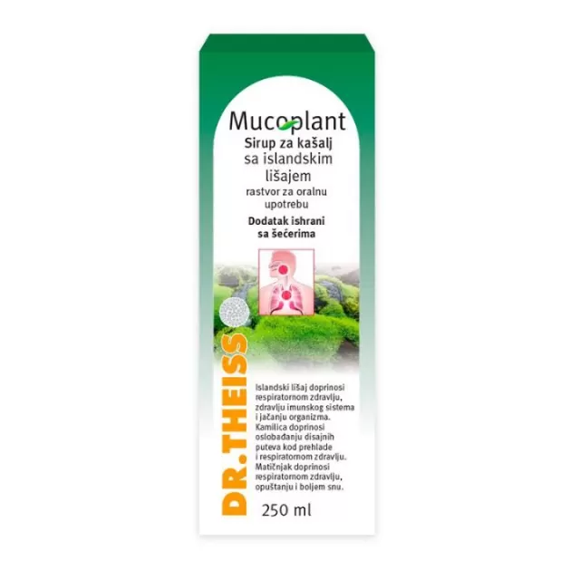 MUCOPLANT SIRUP ISLANDSKI LIŠAJ 250ML