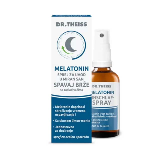 DR THEISS MELATONIN SPREJ 30ML