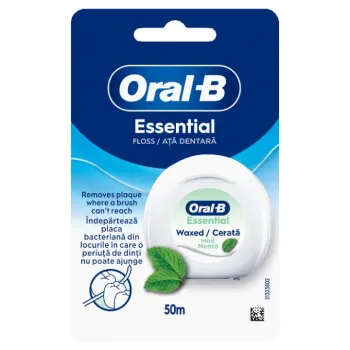 Oral-B Konac za Zube Voskirani Essential sa Ukusom Mente 50m