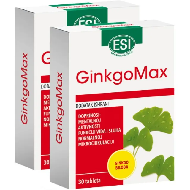 GINKGOMAX TABLETE DUO PAK A60