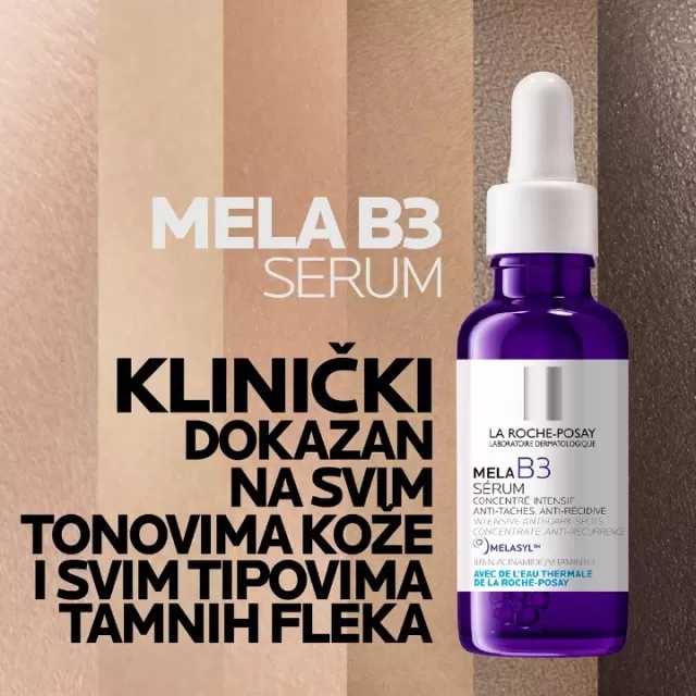 LA ROCHE-POSAY MELA B3 SERUM - Intenzivni koncentrat protiv tamnih mrlja  i njihovog ponovnog pojavljivanja, 30 ml