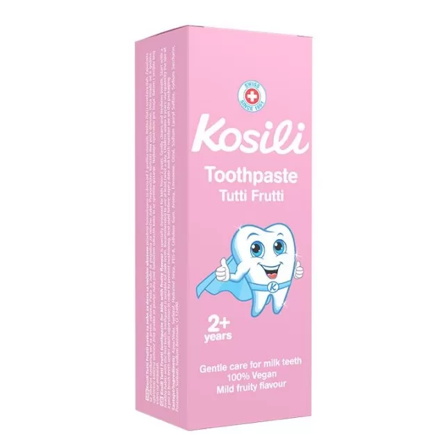 KOSILI BEBI PASTA ZA ZUBE TUTTI FRUTTI 2+ 50ML