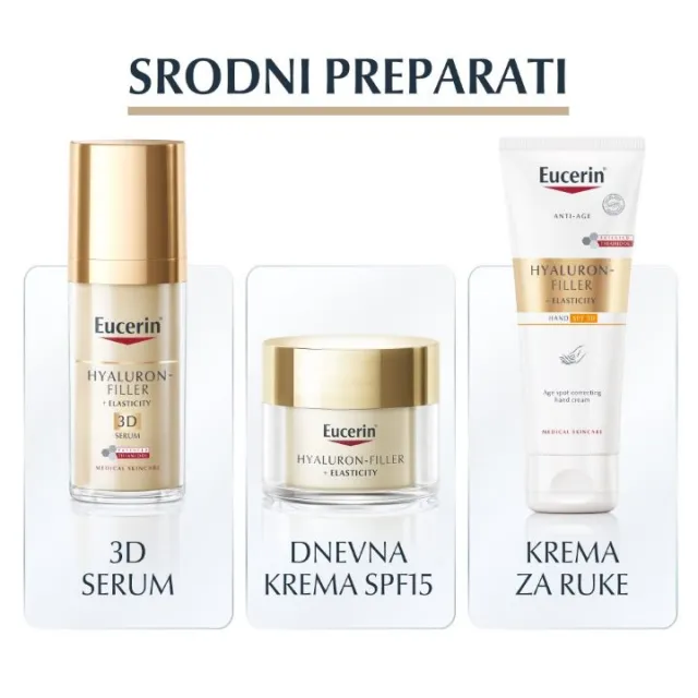 EUCERIN HYALURON-FILLER + ELASTICITY ANTI-AGE KREMA ZA TELO 200ML