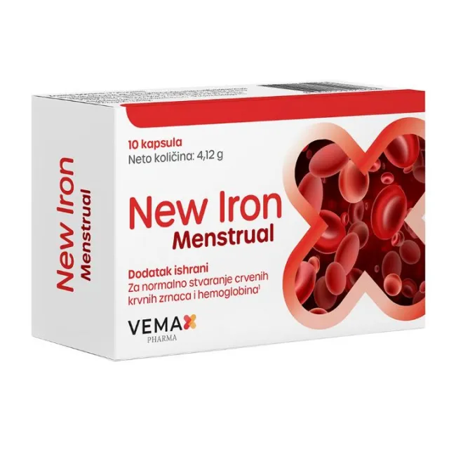 NEW IRON MENSTRUAL KAPSULE A10