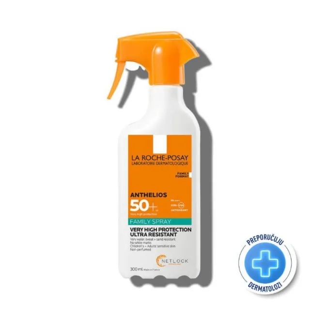 LA ROCHE-POSAY ANTHELIOS FAMILY SPREJ SPF 50+ 300 ML