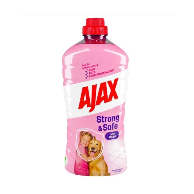 AJAX SREDSTVO ZA ČIŠĆENJE PODOVA STRONG&SAFE 1L