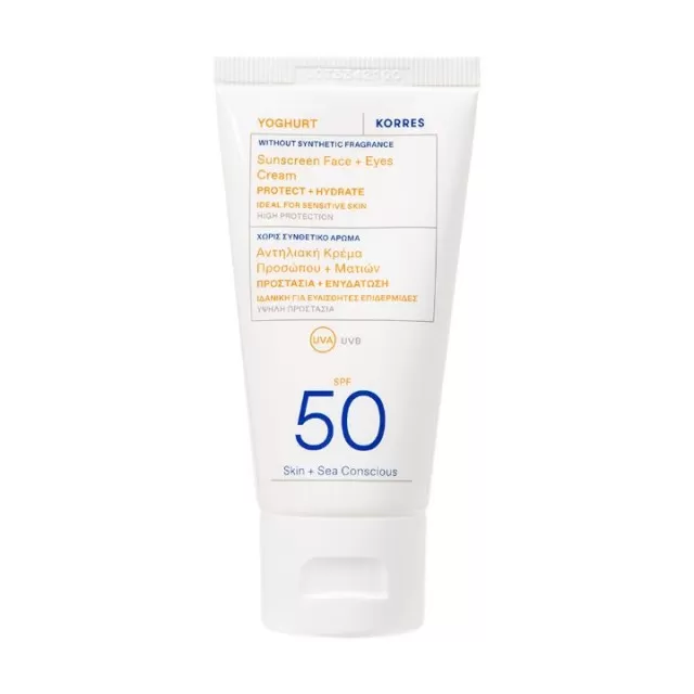 KORRES YOGHURT KREMA ZA ZAŠTITU OD SUNCA ZA LICE I OKO OČIJU SPF50 50ML