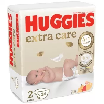 HUGGIES PELENE EXTRA CARE 2 3-6KG, A24