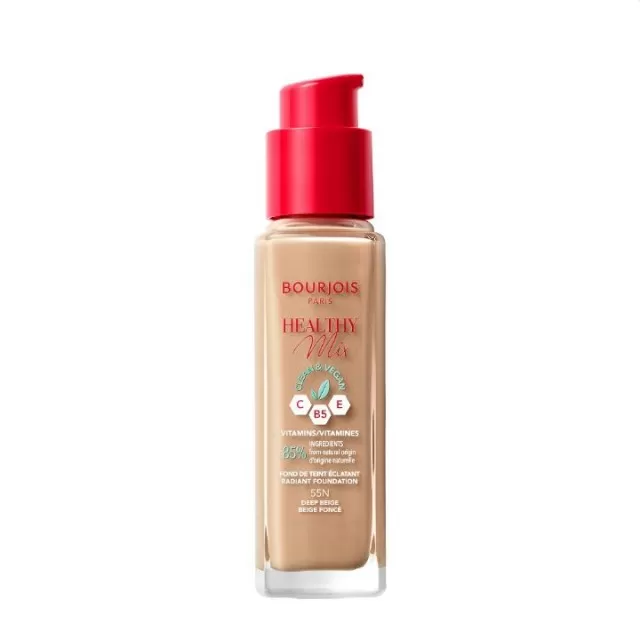 BOURJOIS HEALTHY MIX FOUNDATION VEGAN 55 PUDER 30ML