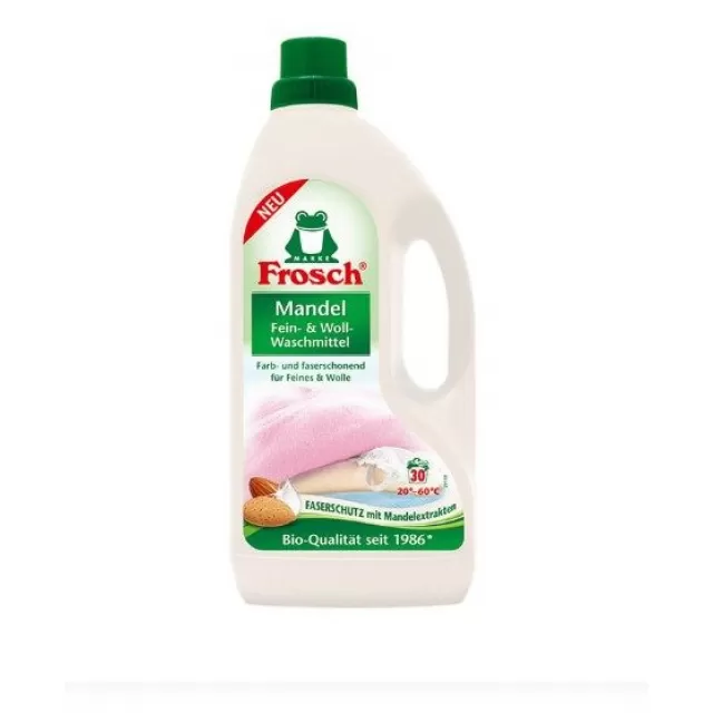 FROSCH TEČNI DETERDŽENT FINE&WOOL ALMOND 1500ML