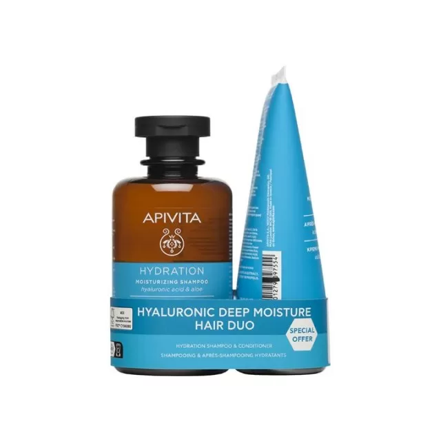 APIVITA PROMO ŠAMPON ZA HIDRATACIJU 250ML + REGENERATOR 150ML