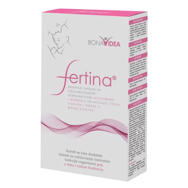 FERTINA KAPSULE 30 TVRDIH + 30 MEKIH